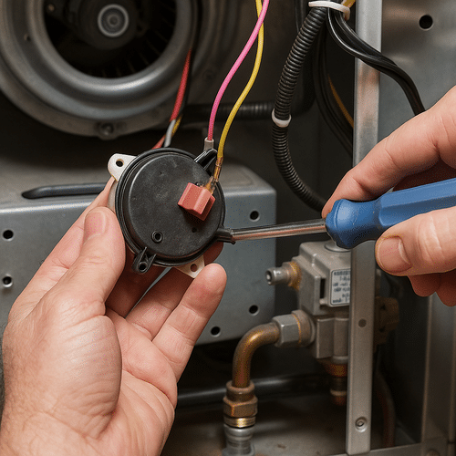 HVAC Pressure Switch Replacement