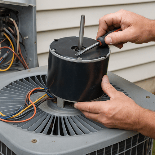 Condenser Motor Replacement