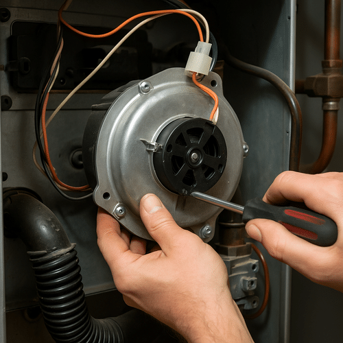 HVAC Inducer Motor Replacement